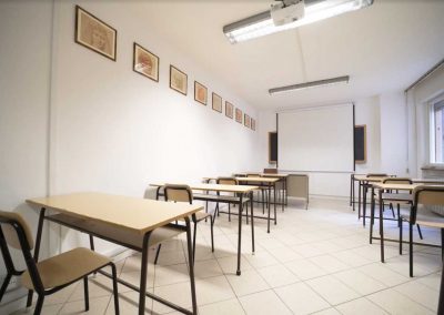 scuola Leon Battista Alberti Sanificata
